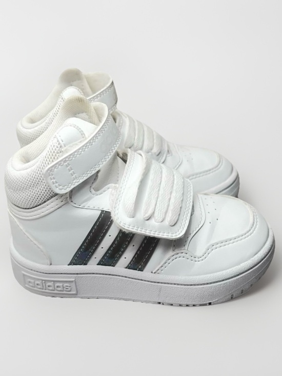 adidas Other - Adidas Hoops Mid 3.0 AC Infant Hi-Top Sneakers Kids Sz 8 White Sporty Casual